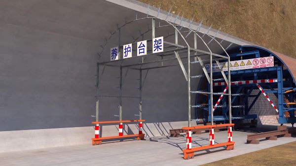 龙沙区隧道施工动画制作公司 - 隧道施工工艺和施工方法 - 隧道施工汇报动画视频 - bim 工程施工动画
